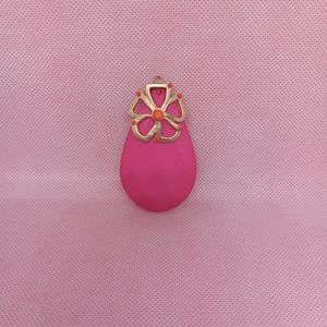 Pink and Gold Pendent